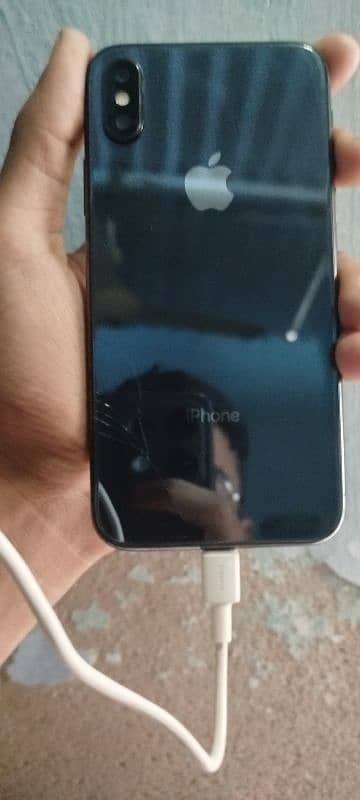 iPhone x 64 gb bypass 10/8 back miner sa crack ha 3