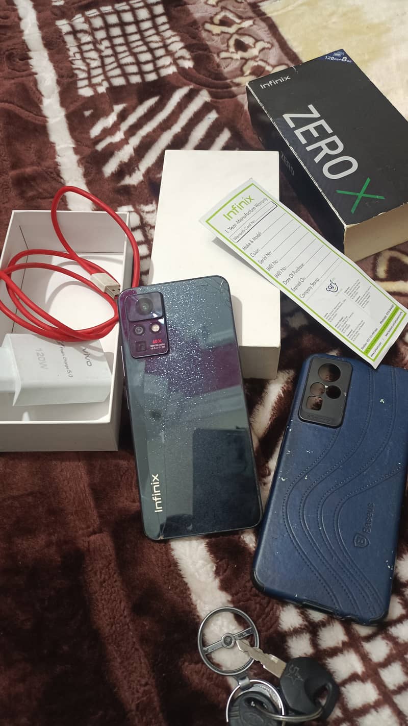 Infinix Zero X Pro With Box Charger 0