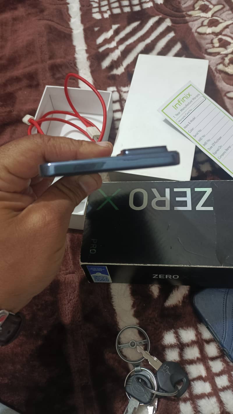 Infinix Zero X Pro With Box Charger 1