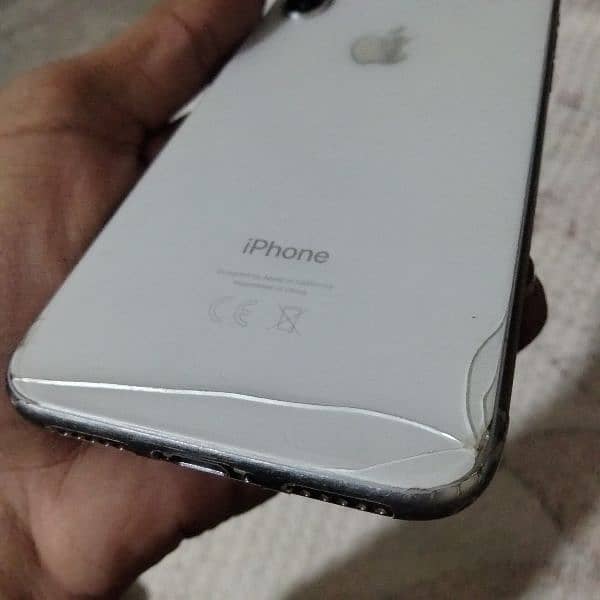 iPhone X Silver 64 GB bypass 6