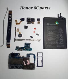 Honor 8C parts in different prices