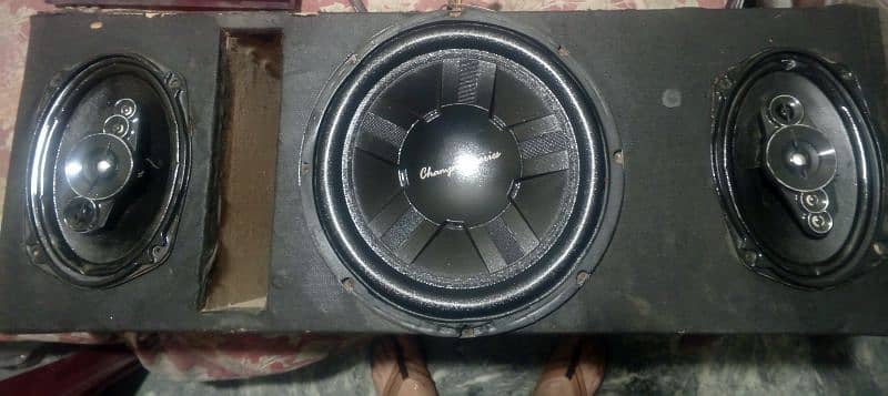 Suzuki WagonR car Android panel rom 128 G. B for sale & woofer & spekr 1