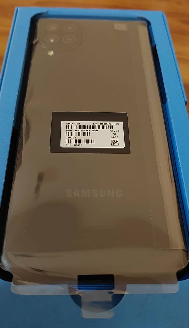 Samsung Galaxy A12 32GB Black Original Factory Unlocked 3