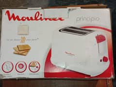 MOULINEX PRINCIPIO 2 SLOTS TOASTER LT160