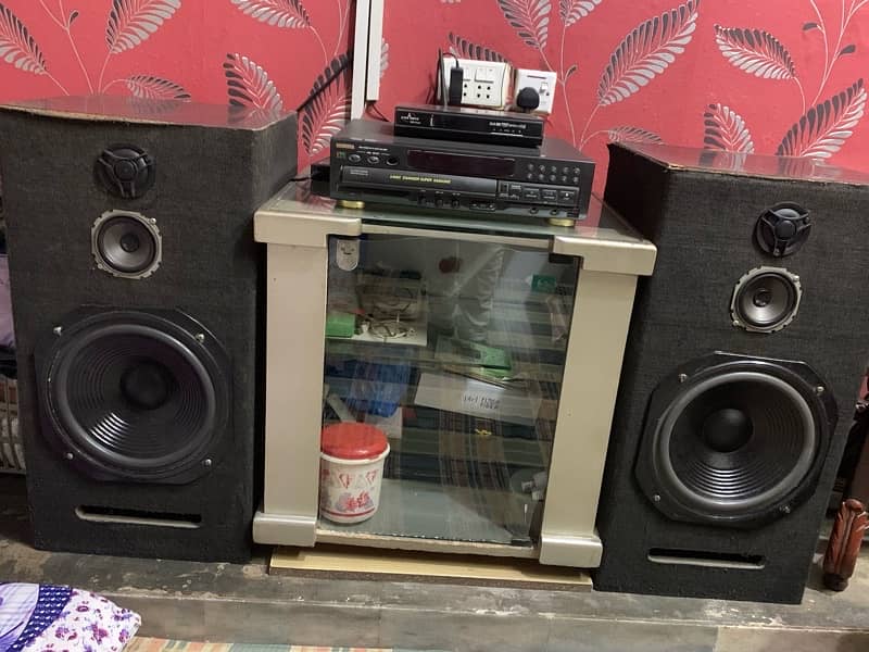 12 inch bass boosted speaker with tweeters 1