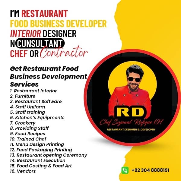 restaurant interior designers & developers one stop solution By Mr RD 1