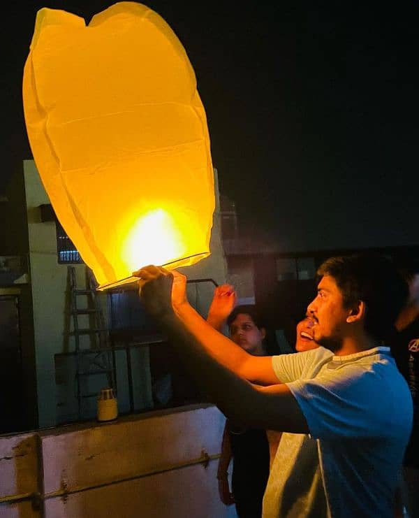 Sky lanterns are available for special occasions, bulk qty available 0