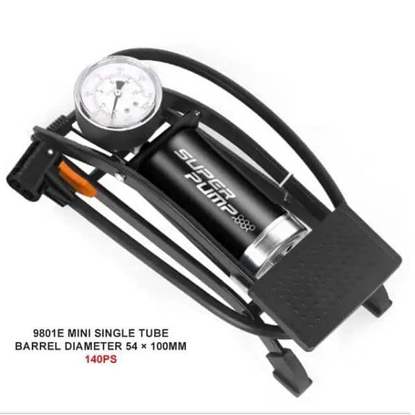 High-Quality Stainless Steel Tire Pump free cod 4