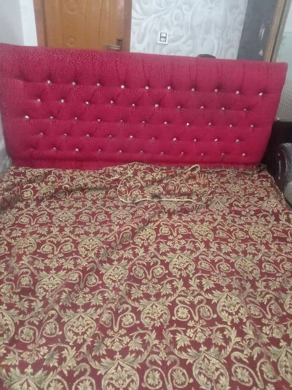 wooden king bed set with side tables 03267550946 1