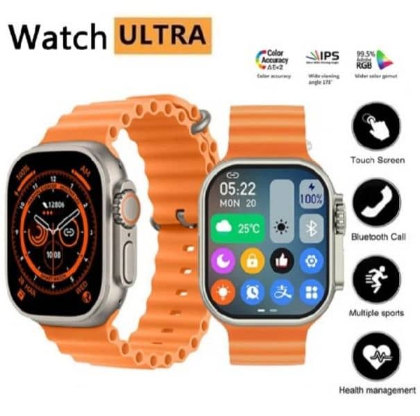 7 in 1 smart watch with Bluetooth connectivity 0