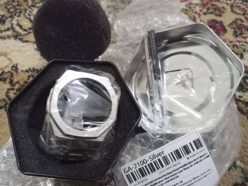 Casio G Shock GA-2100 Steel & DW-5600 Resin Mod Kits Brand New 0