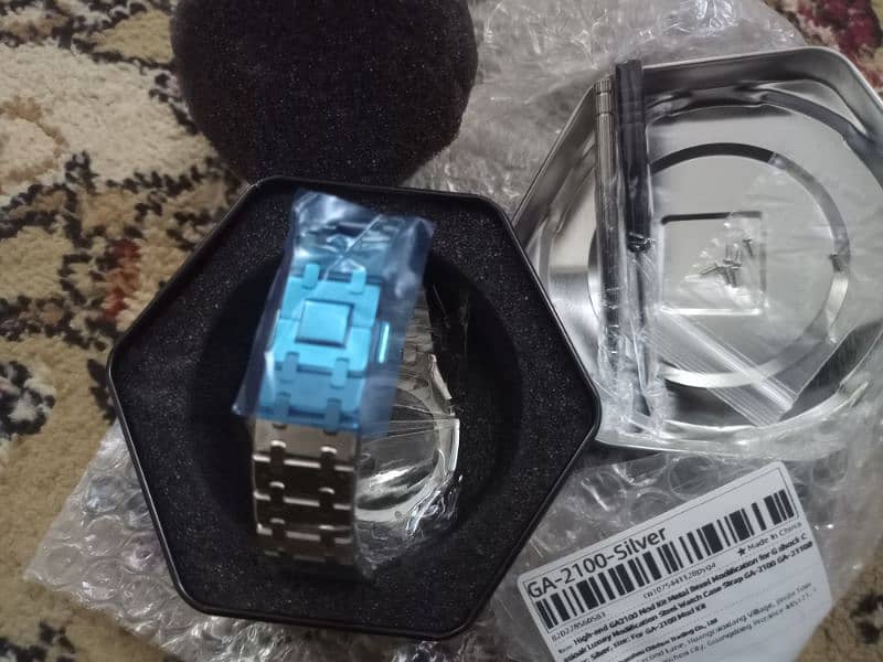 Casio G Shock GA-2100 Steel & DW-5600 Resin Mod Kits Brand New 4