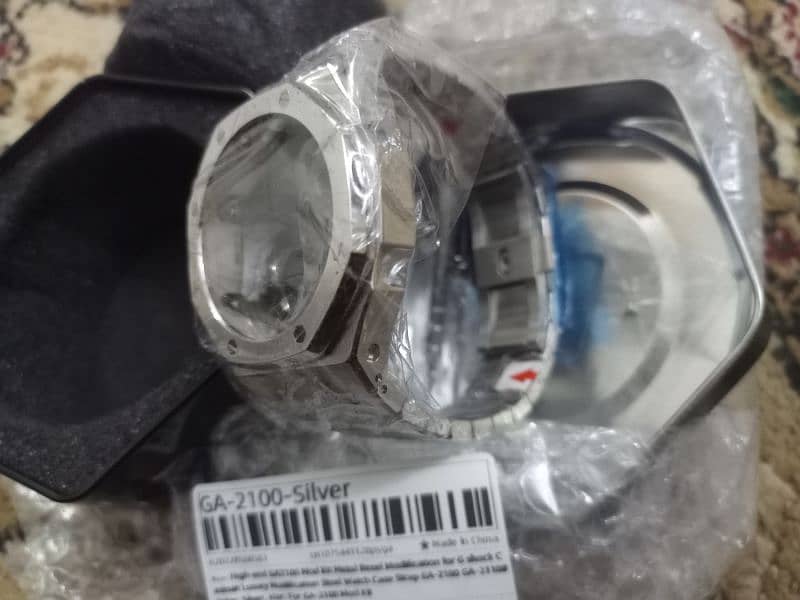 Casio G Shock GA-2100 Steel & DW-5600 Resin Mod Kits Brand New 8