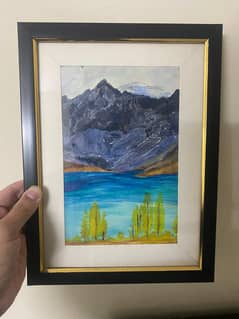 Wall painting frame