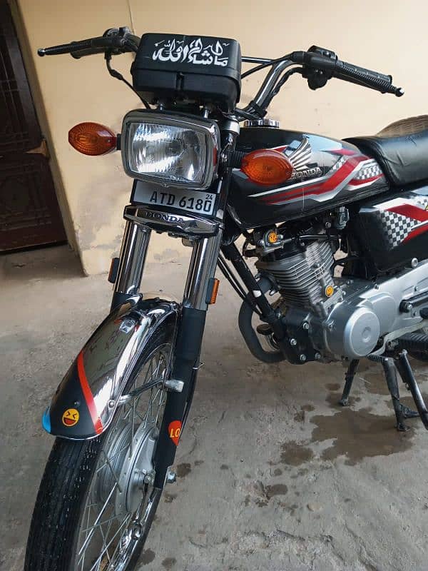 Honda 125 model 2024 fresh condition 1