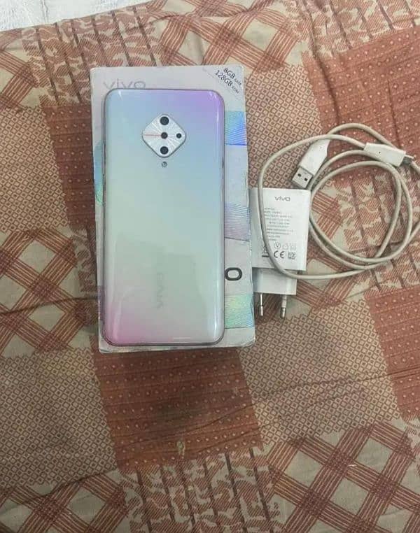 vivo s1pro 8/128 complete box urgent sale connect OLX 0