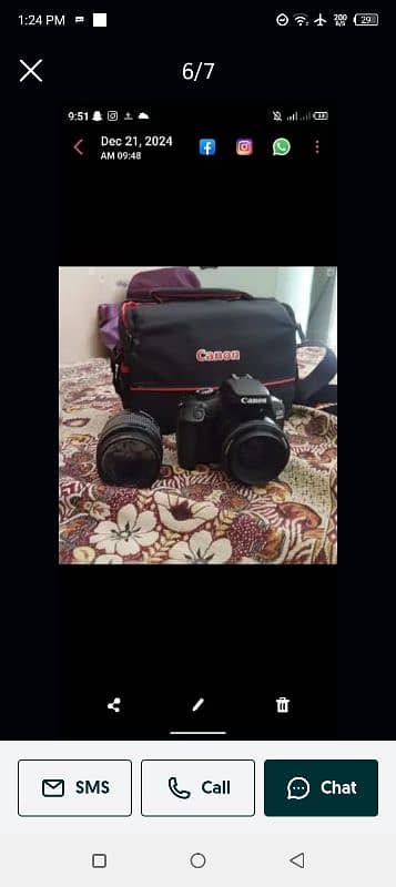 Canon eos 4000d with extra lense 1