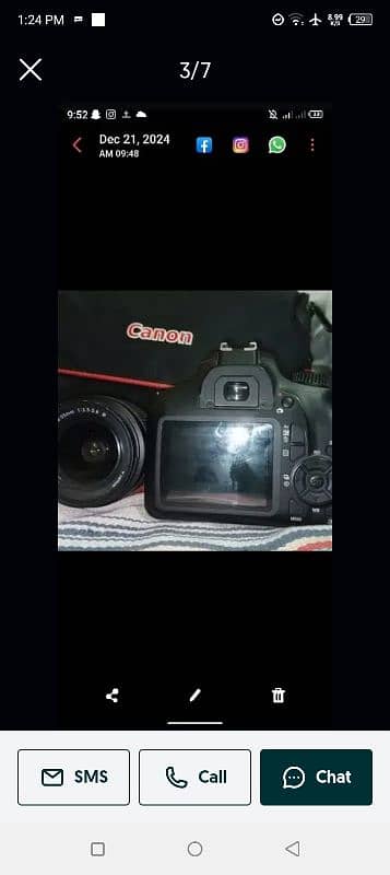 Canon eos 4000d with extra lense 4