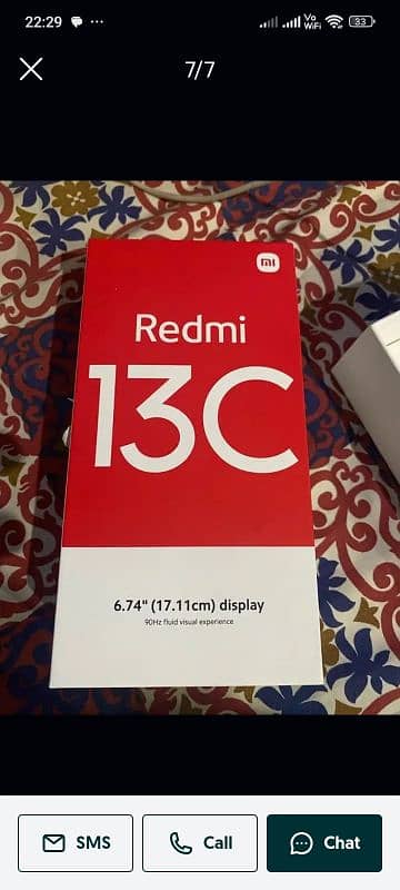 redmi mobile 13c 10/10 condition 1