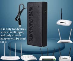 WiFi router ups battery system no electricity used wifi 9 v