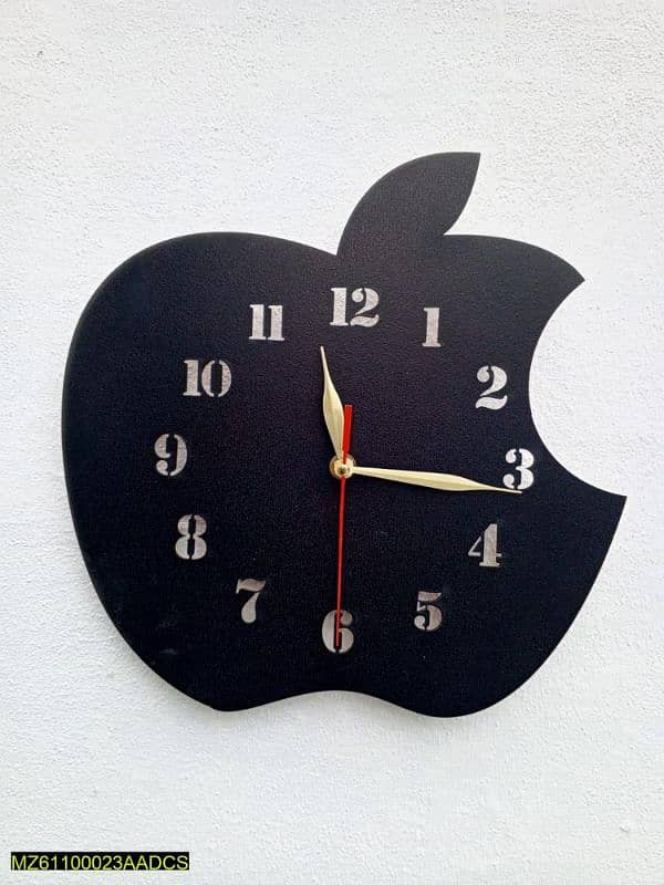 Apple design wall clock free delivery 0