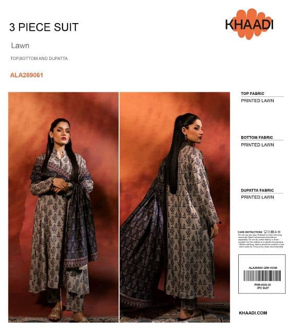 Khaadi lawn at Wholesale 4