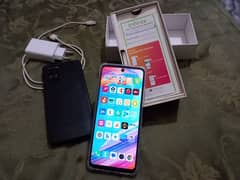 Infinix Note 10 Pro 8/128 with Box, Charger and 2 Back Covers