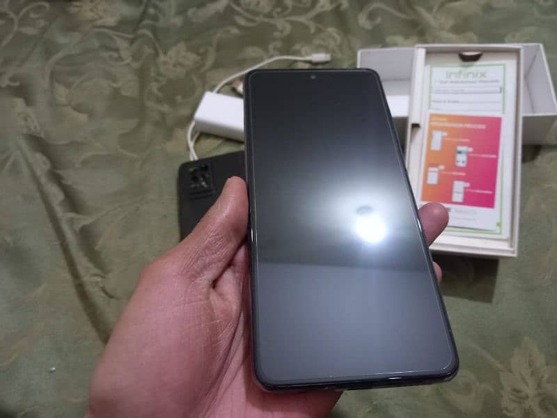 Infinix Note 10 Pro 8/128 with Box, Charger and 2 Back Covers 5