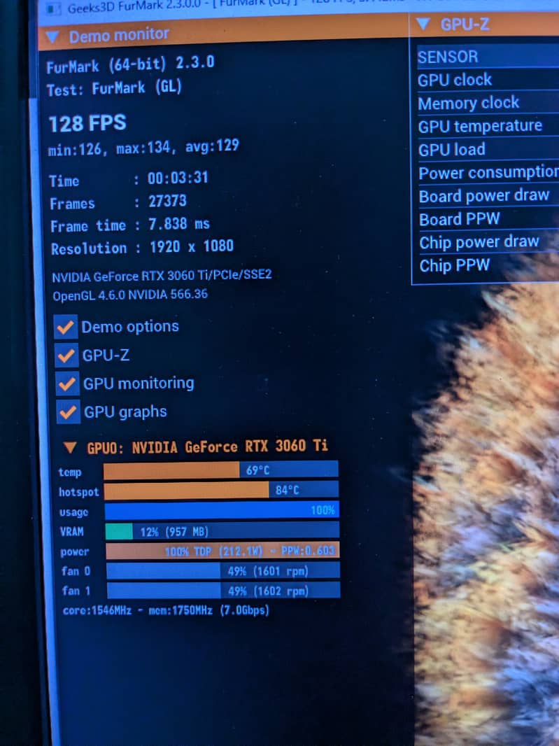 Galax RTX 3060ti 3 Fans - Graphics Card 3