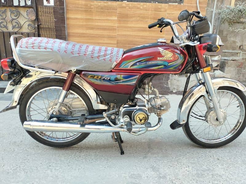 Honda CD70 2024 model 10