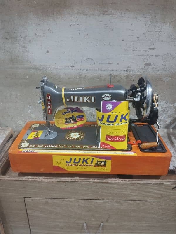 Juki Sewing Machine Gray Shinny Colour 1