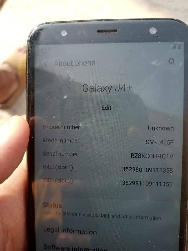 Sumsung Galaxy J4+ 2