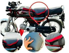 2 pcs bike seat Cushion