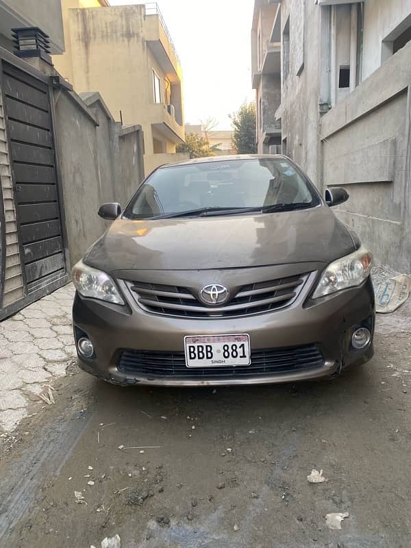 Toyota Corolla GLI 2013 2