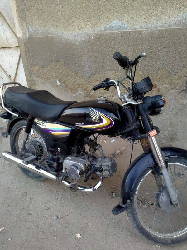 HONDA CD 70 2015 MODEL 1