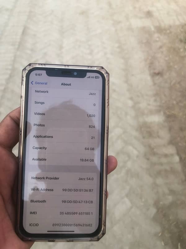 I phone x pta approved 64 gb 2