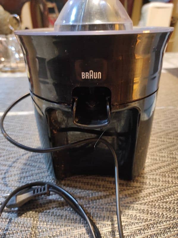 Braun Citrus juicer 2