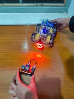 Gesture Controlled Robot using ESP8266 mini