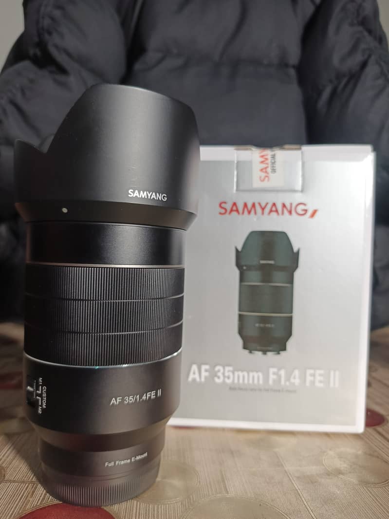 35 mm F1.4  L2 Lens Samyung 2