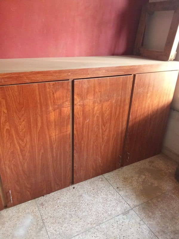 Used Wooden Cupboard Same as New 1