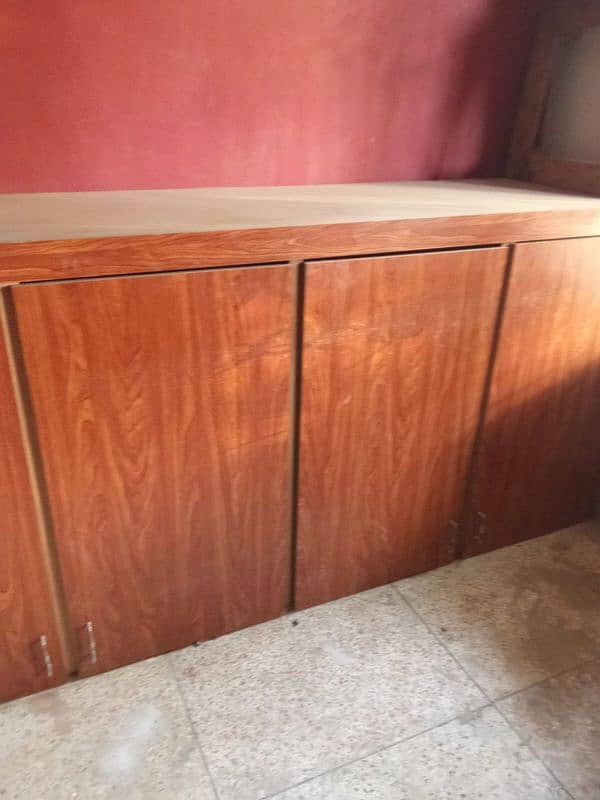 Used Wooden Cupboard Same as New 3