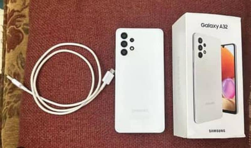 Sumsung A32 white 128gb 0