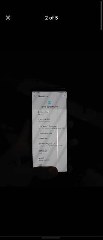 Sony Xperia 5 Mark 2 Only One Line In Display Condition Fresh Ha 4