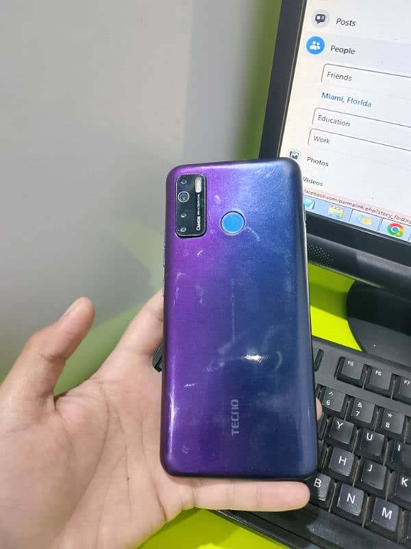 Tecno camon 15 4/128gb aprove 0