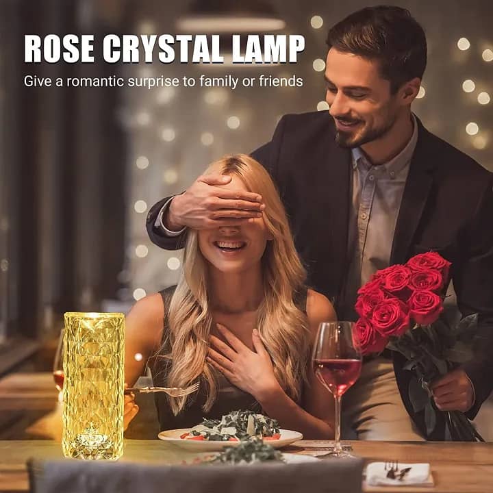 Crystal Table Night Lamp with 50% off 2