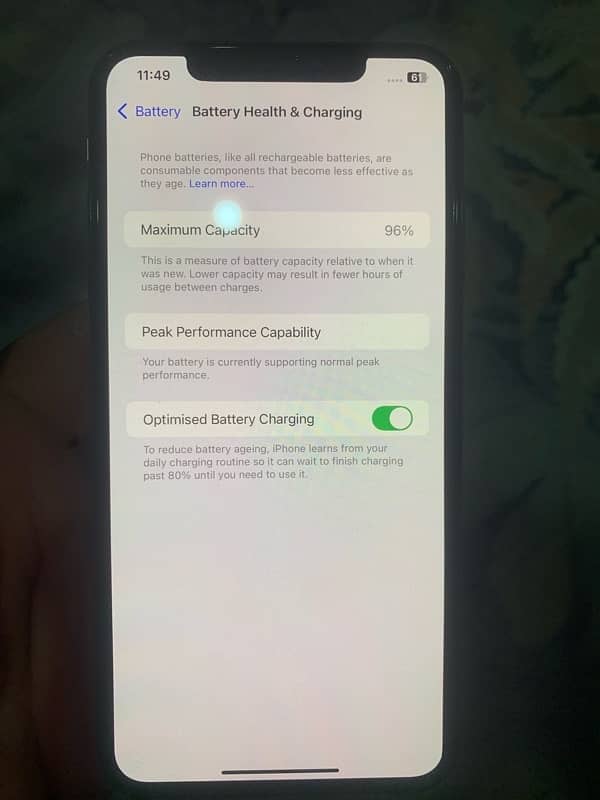 XS MAX 64 GB GOLD PTA APPROVED 5