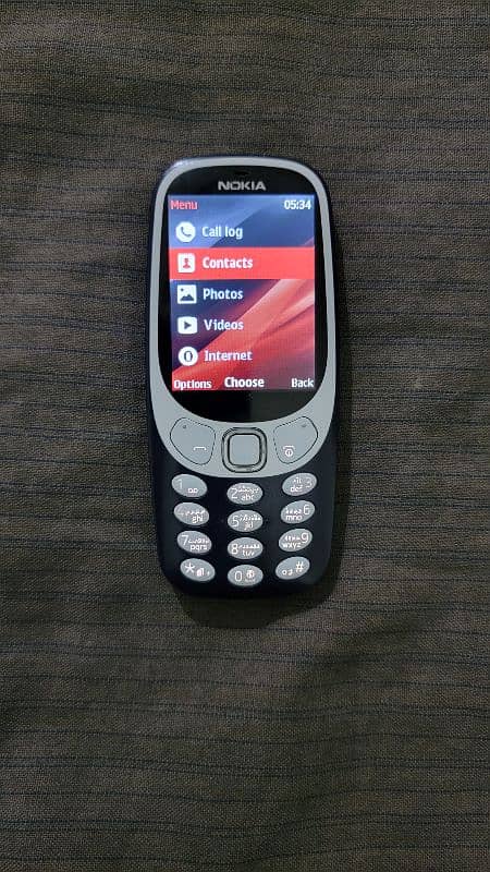 Original Nokia 3310 DS - Dark Blue PTA Approved 1