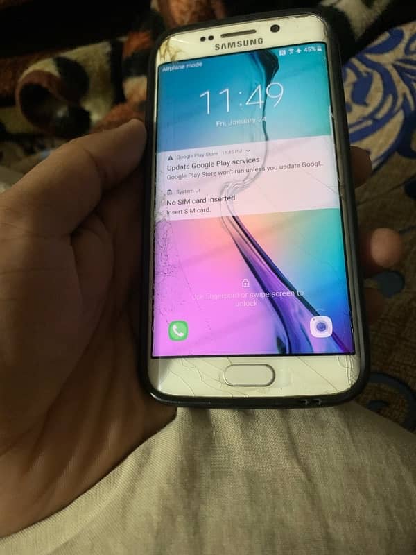 samsung s6 edge all ok glass break and back break 4 64 gb 1