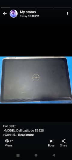 Dell Latitude E6520 Core i5 2nd Gen