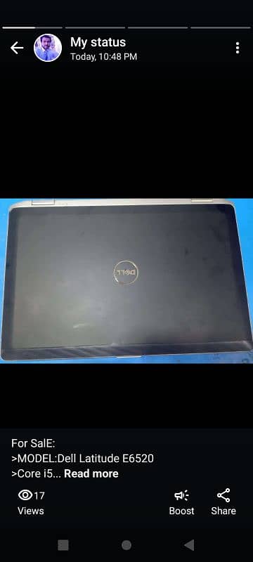 Dell Latitude E6520 Core i5 2nd Gen 0